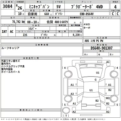 Mitsubishi MINICAB VAN  с аукциона в Японии