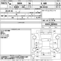 Toyota RAV4 лот № 70071 оценка 3.5  с аукциона в Японии 2