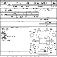 Toyota VISTA лот № 4269 оценка RA  с аукциона в Японии 2