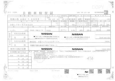 Nissan CLIPPER VAN  с аукциона в Японии