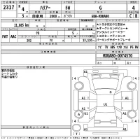 Toyota HARRIER лот № 2317 оценка 4  с аукциона в Японии 2