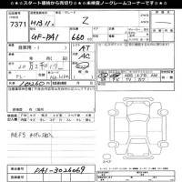 Honda Z лот № 7371 оценка -  с аукциона в Японии 10