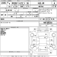 Nissan NV200 лот № 2345 оценка 4  с аукциона в Японии 2