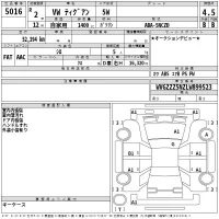 Volkswagen TIGUAN лот № 5016 оценка 4.5  с аукциона в Японии 2