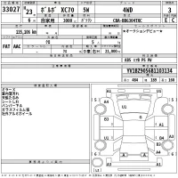 Volvo XC70 лот № 33027 оценка 3  с аукциона в Японии 2