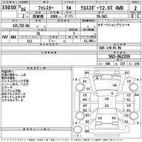 Subaru FORESTER лот № 33030 оценка 2  с аукциона в Японии 2