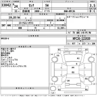 Nissan SERENA лот № 33042 оценка 3.5  с аукциона в Японии 2