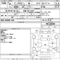 Subaru GOLF ALLTRACK лот № 7106 оценка 3.5  с аукциона в Японии 2