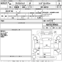Nissan ATLAS лот № 63517 оценка 3  с аукциона в Японии 2
