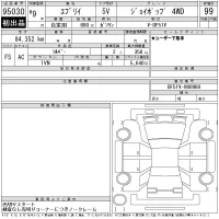 Suzuki EVERY лот № 95030 оценка 99  с аукциона в Японии 11