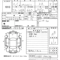 Mitsubishi PAJERO MINI лот № 1013 оценка 3.5  с аукциона в Японии 5