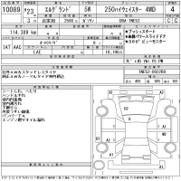 Nissan ELGRAND лот № 10089 оценка 4  с аукциона в Японии 11