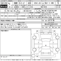 BMW 3-Series лот № 38128 оценка 5  с аукциона в Японии 11