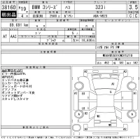 BMW 3-Series лот № 38160 оценка 3.5  с аукциона в Японии 11