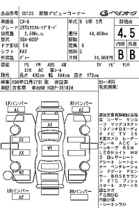 Mazda CX-8 лот № 60133 оценка 4.5  с аукциона в Японии 7