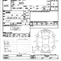 Subaru STELLA лот № 625 оценка 3  с аукциона в Японии 3
