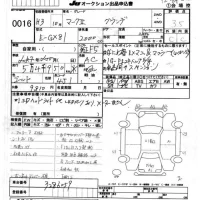 Toyota MARK II лот № 16 оценка 3.5  с аукциона в Японии 8