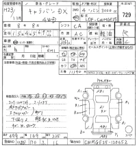 Nissan CARAVAN VAN лот № 729 оценка R  с аукциона в Японии 8