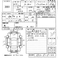 Honda N BOX лот № 3001 оценка 3.5  с аукциона в Японии 5