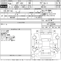 Honda ODYSSEY лот № 10263 оценка 3.5  с аукциона в Японии 11