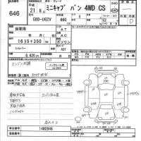 Mitsubishi MINICAB VAN лот № 646 оценка -  с аукциона в Японии 3