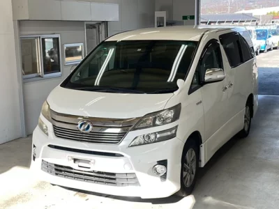 Toyota VELLFIRE  с аукциона в Японии
