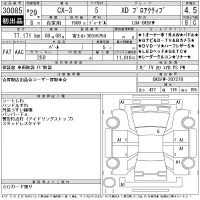 Mazda CX-3 лот № 30085 оценка 4.5  с аукциона в Японии 11