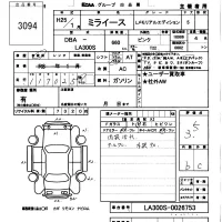 Daihatsu MIRA E S лот № 3094 оценка 3.5  с аукциона в Японии 5