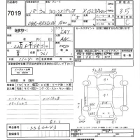 Toyota COROLLA SPACIO лот № 7019 оценка 3.5  с аукциона в Японии 3