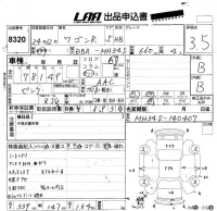Suzuki WAGON R лот № 8320 оценка 3.5  с аукциона в Японии 5