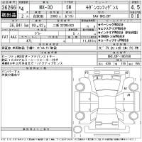 Mazda MX-30 лот № 36266 оценка 4.5  с аукциона в Японии 11