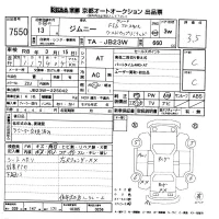 Suzuki JIMNY лот № 7550 оценка 3.5  с аукциона в Японии 8