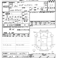Mazda FLAIR WAGON лот № 4025 оценка 3.5  с аукциона в Японии 6