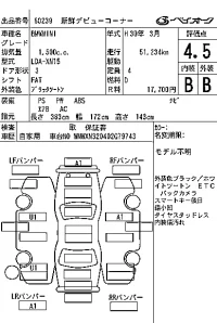 BMW MINI лот № 60239 оценка 4.5  с аукциона в Японии 7