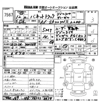 Nissan VANETTE TRUCK лот № 7567 оценка 3  с аукциона в Японии 8