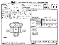 Isuzu ELF лот № 114 оценка 3.5  с аукциона в Японии 4