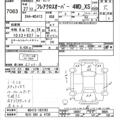 Mazda FLAIR  с аукциона в Японии