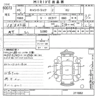 Suzuki CARRY TRUCK лот № 60073 оценка 3.5  с аукциона в Японии 9