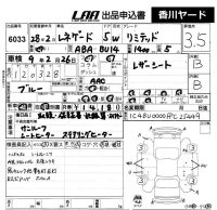 Chrysler JEEP RENEGADE лот № 6033 оценка 3.5  с аукциона в Японии 5