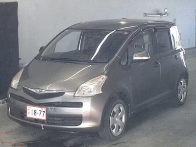 Toyota RACTIS  с аукциона в Японии