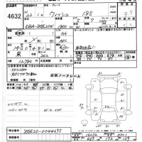 Toyota WISH лот № 4632 оценка 3.5  с аукциона в Японии 6