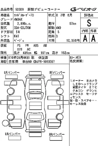 Toyota LAND CRUISER лот № 60309 оценка S  с аукциона в Японии 7