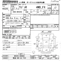 Suzuki WAGON R лот № 4020 оценка R  с аукциона в Японии 6
