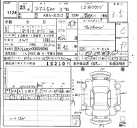 Fiat 500 лот № 1124 оценка 3.5  с аукциона в Японии 4