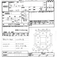 Nissan MARCH лот № 4661 оценка 3.5  с аукциона в Японии 6