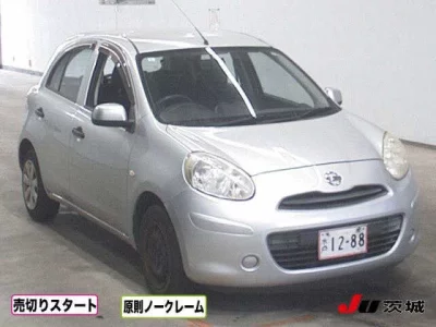Nissan MARCH  с аукциона в Японии