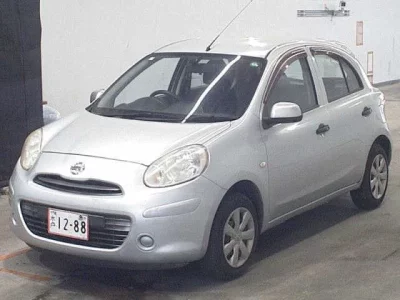 Nissan MARCH  с аукциона в Японии