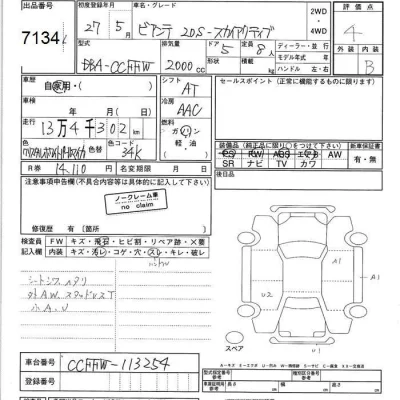 Mazda BIANTE  с аукциона в Японии