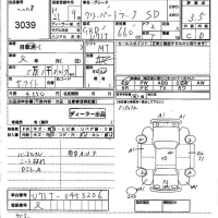 Nissan CLIPPER TRUCK лот № 3039 оценка 3.5  с аукциона в Японии 6
