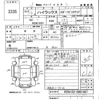 Toyota HILUX лот № 3335 оценка 3.5  с аукциона в Японии 5
